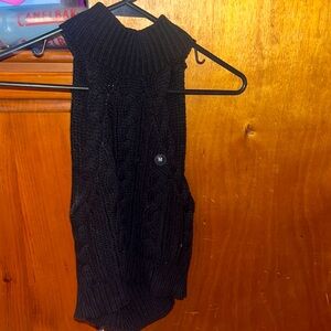 pacsun halter top, open back, size medium